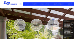 Desktop Screenshot of lgserramentialluminio.com